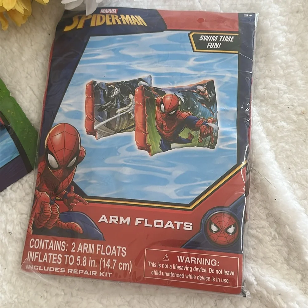 Spiderman Swim Goggles and Arm Floats‎ Floaties Swimming Fun Marvel Ultimate